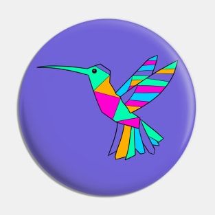 Tropical Hummingbird Pin