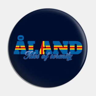 Aland Isles Of Serenity Pin