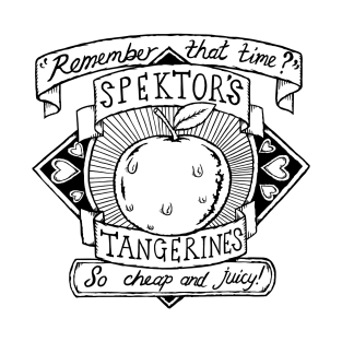 Spektors Tangerines - That Time Illustrated Lyrics - Regina Spektor. T-Shirt