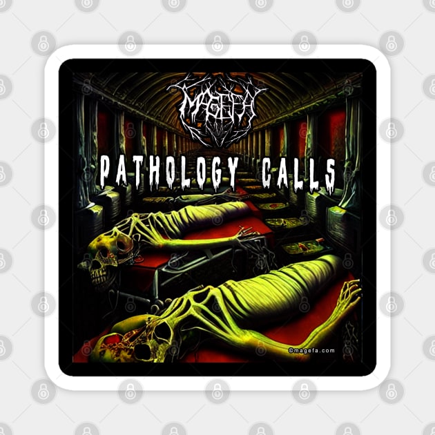 Pathology Calls Album Artwork Magnet by MAGEFA- Merch Store on TEEPUBLIC