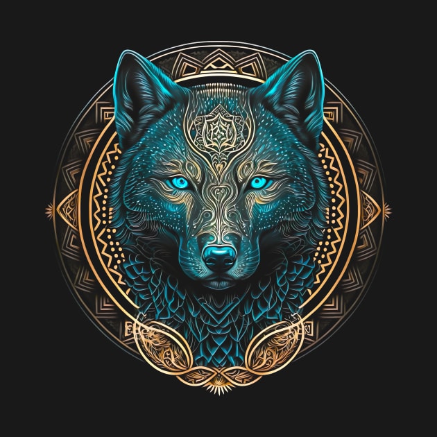 Wolf Wild Spirit by Artwork Simpson