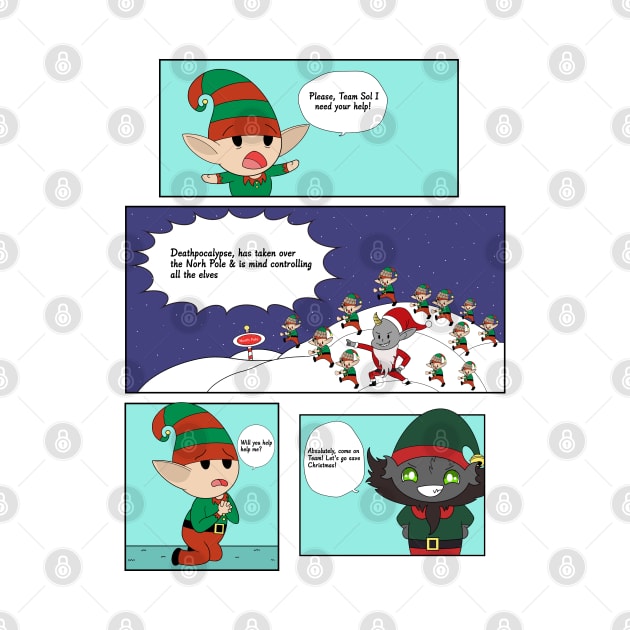 Fun Christmas Comic by garciajey