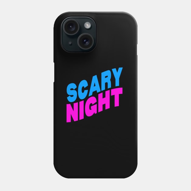 Scary night Phone Case by Evergreen Tee