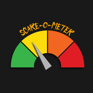 Funny Halloween scare-o-meter -  meter without readings T-Shirt