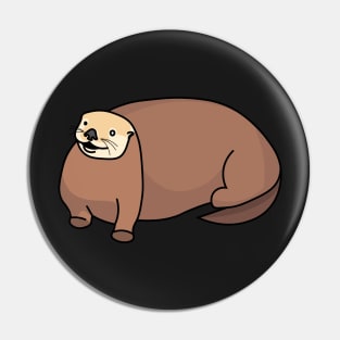 Abby the CHONK Otter Pin