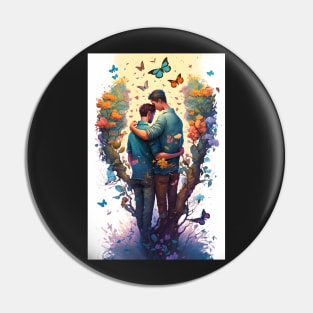 Lush Garden Romance Pin