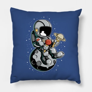 astronaut ice cream planet Pillow