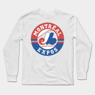 OniSide Vintage Montreal Expos Long Sleeve T-Shirt