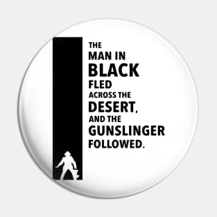 The Man in black Pin