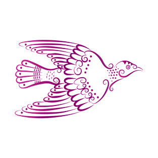 Roc Bird (purple) T-Shirt