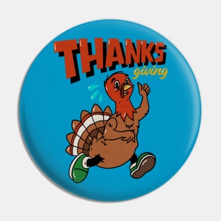 Thanksgiving Turkey Bird Pin