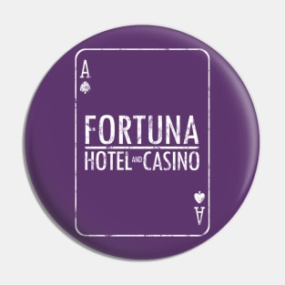 Blood & Truth Fortuna Hotel And Casino Playing Card Pin