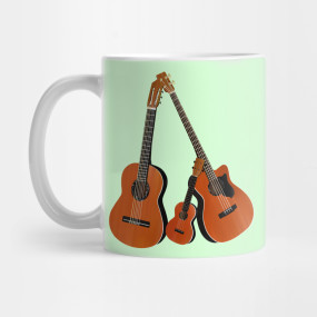 Acoustic Guitar - Music - T-Shirt | TeePublic