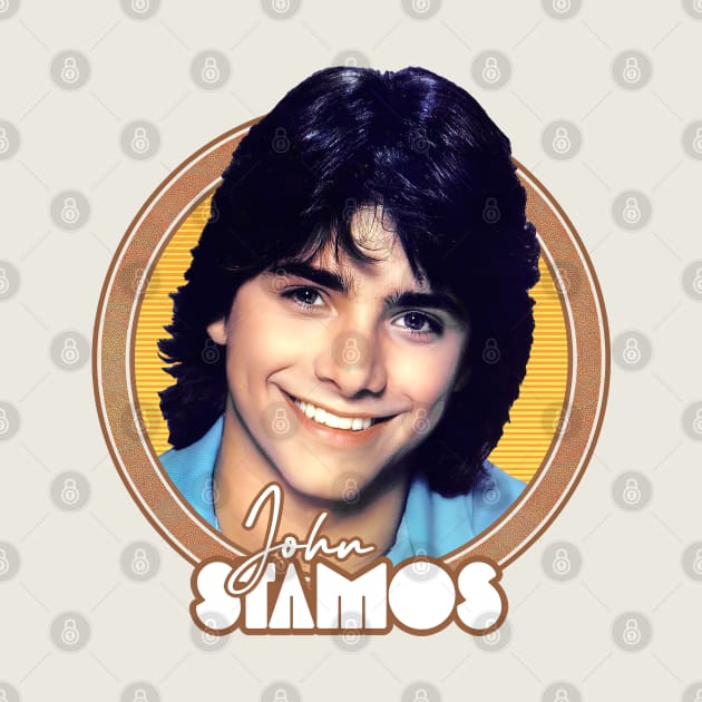 John Stamos -- Retro Fan Art by DankFutura