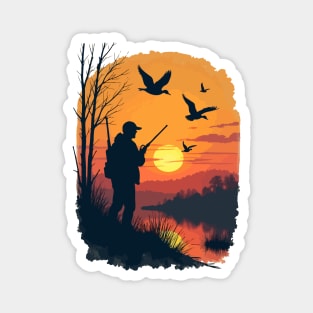 Hunter's Sunset Magnet