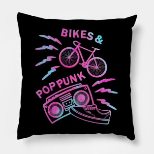 Bikes and Pop Punk Pillow