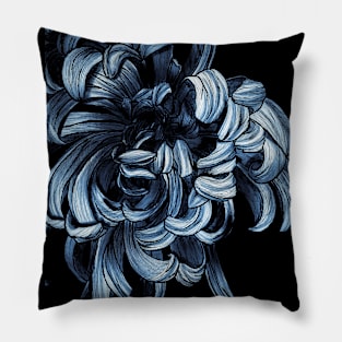 PEONY BLUE Pillow