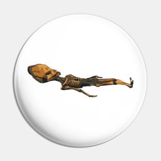 atacama skeleton Pin