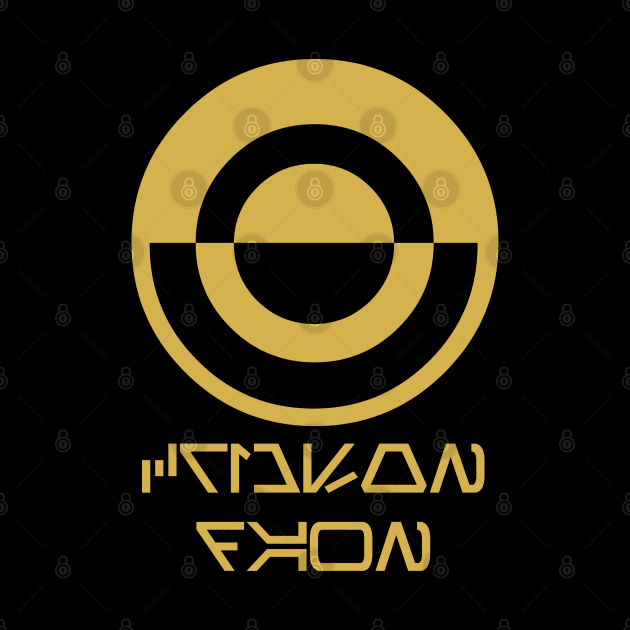 Crimson Dawn - Gold Logo by Star Wars Express