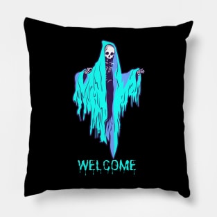 Halloween Scary Ghost Pillow