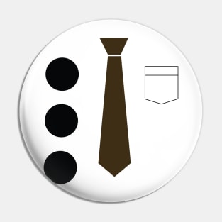 3-Hole Punch Jim Halloween Costume Pin