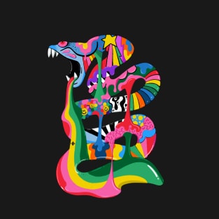 Colourful Snake T-Shirt