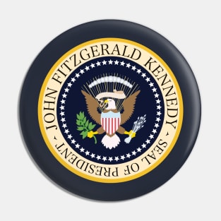 John F Kennedy Presidential Seal (non-official) Pin