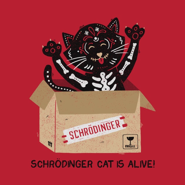 Am I Alive Schrödinger Cat by Tobe_Fonseca