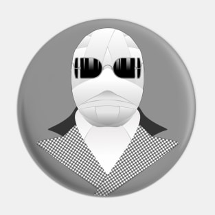 The Invisible Man Pin