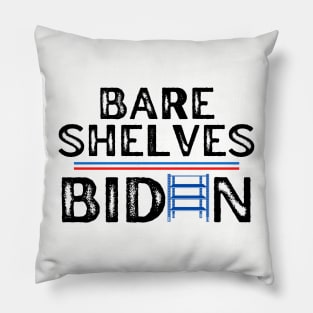 Bare Shelves Biden Pillow