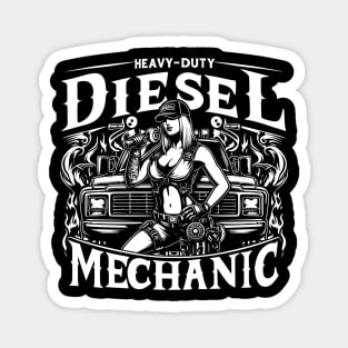 Heavy Duty Diesel Mechanic Magnet