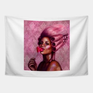Yas, Queen, Madam Lolli in pink Tapestry