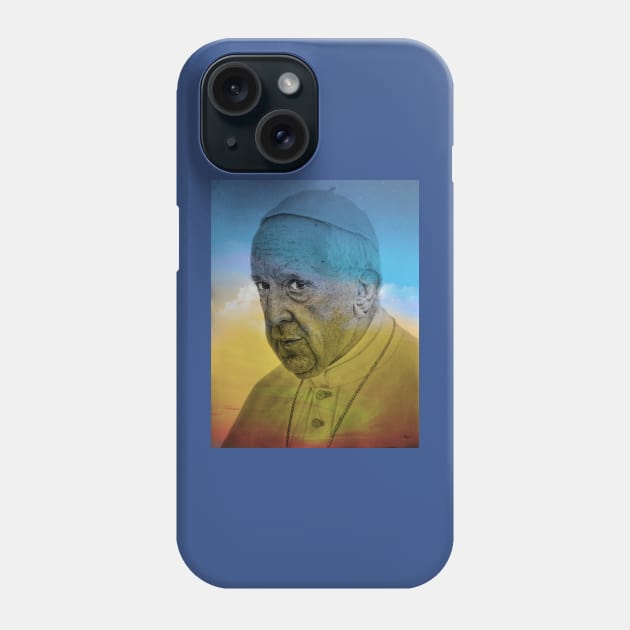 Pope Francis Phone Case by tepy 