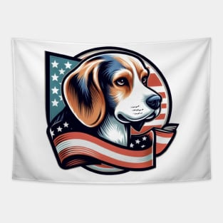 BEAGLE FLAG Tapestry