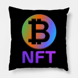 nft crypto lover Pillow