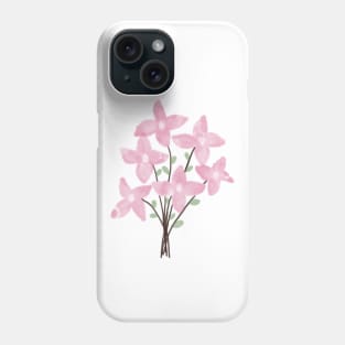 Pink flowers Phone Case