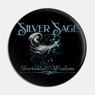 Silver Sage Unrivaled Wisdom Female Pin