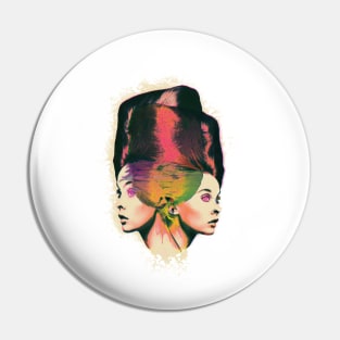 Twin Beehive Pin