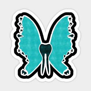 Molar Butterfly 2 Magnet