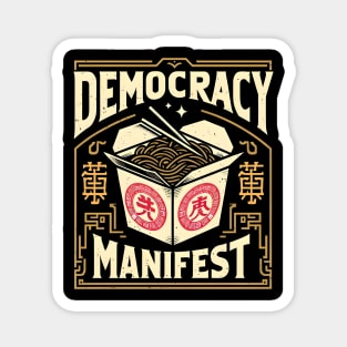 Democracy Manifest Magnet