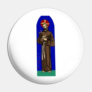 Saint Francis of Assisi Pin