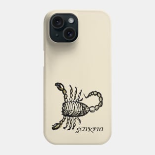 Scorpio - Medieval Astrology: Phone Case