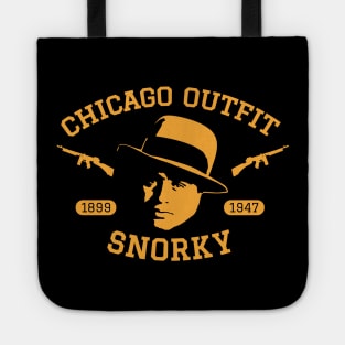 Al Capone 'Snorky' Portrait Logo - Chicago Outfit Tote