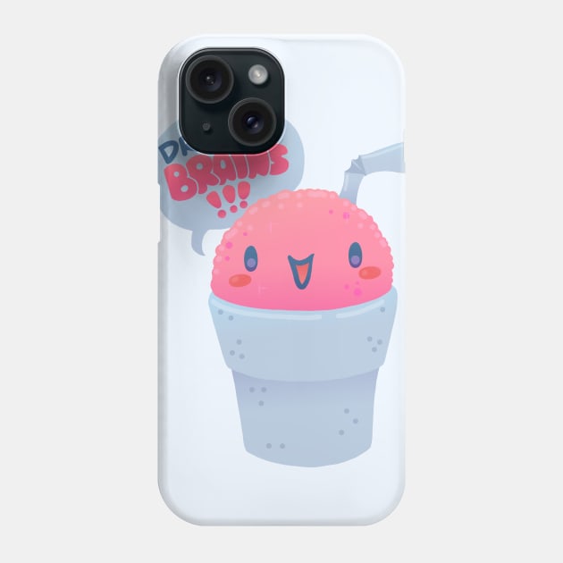 Enthusiastic Slushie Phone Case by FuchsiaNeko