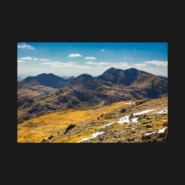 Snowdon Horseshoe from Glyder Fawr by dasantillo