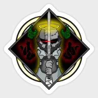 Madness Combat Tricky (Mask) Sticker Sticker for Sale by aimlessaxel