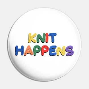 knit happens Pin