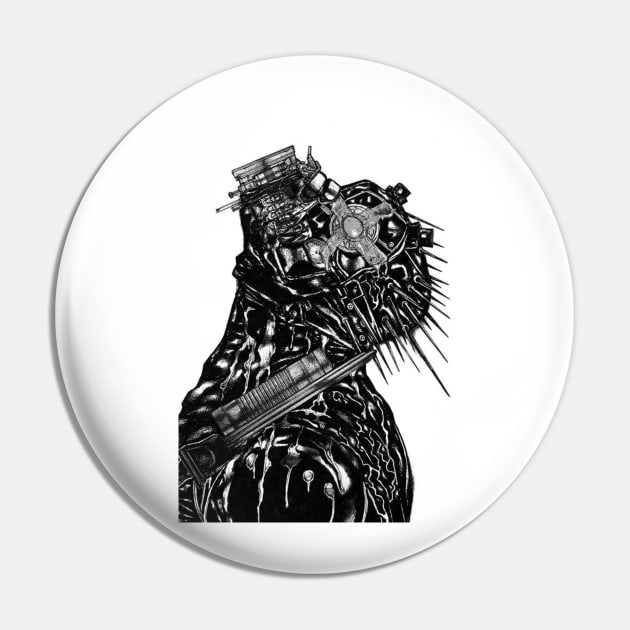 Dorohedoro Kaiman Pin by Charlie_Vermillion