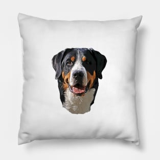 Swiss Mountain Dog - Sennenhund Pillow