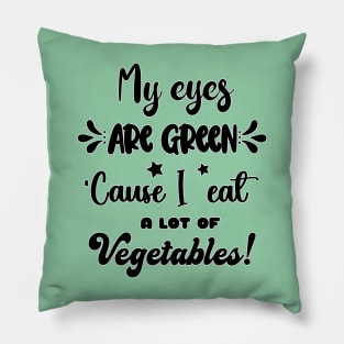 Green Eyes Song Quote Rap HipHop Badu Vege Pillow